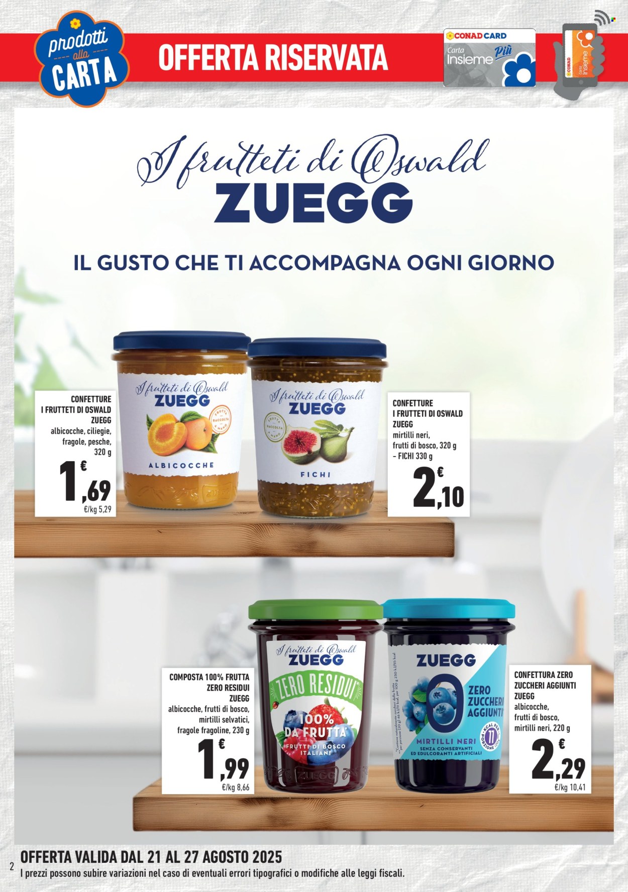 Volantino Conad Superstore - 21/8/2025 - 27/8/2025. Pagina 2