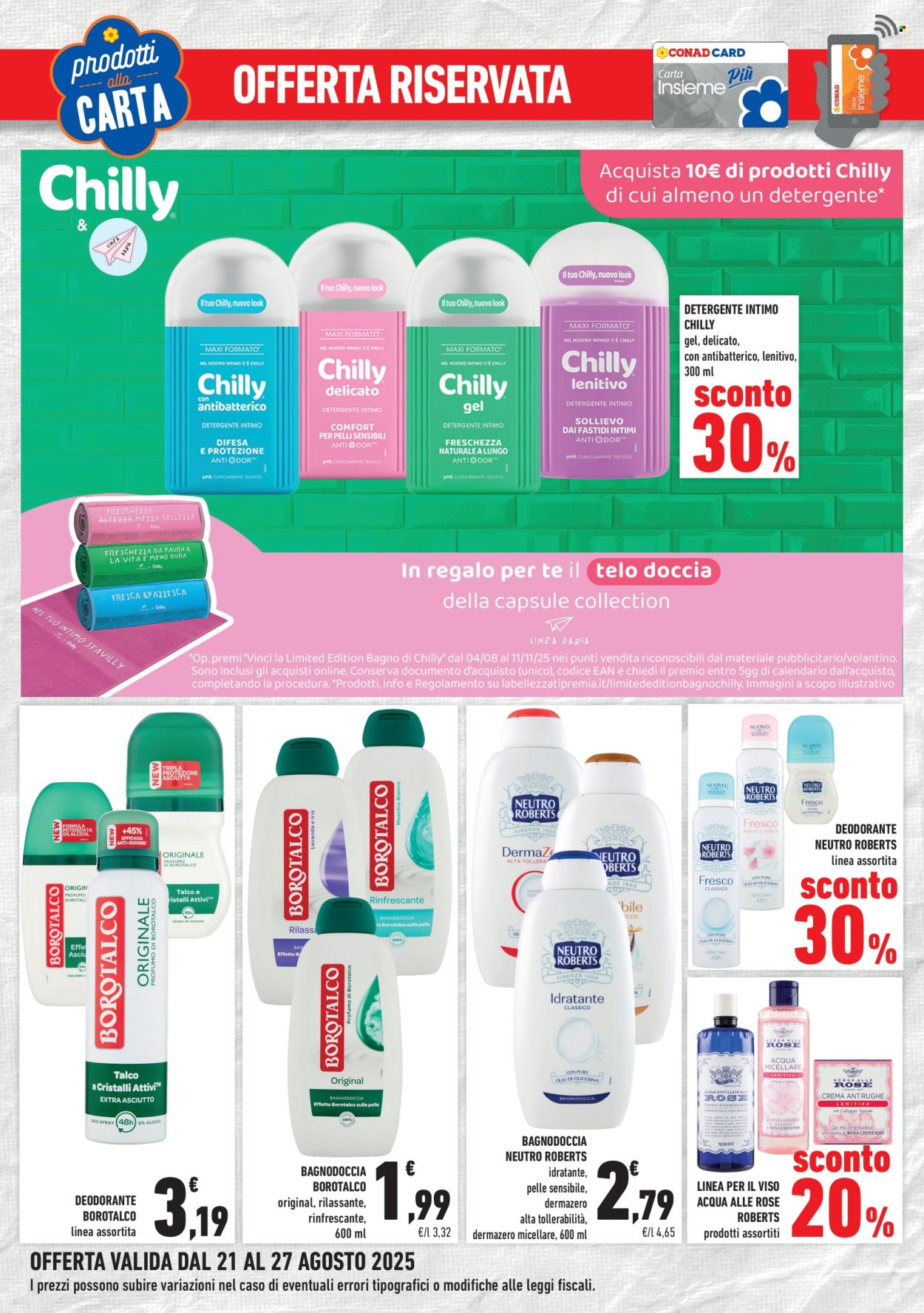 Volantino Conad Superstore - 21/8/2025 - 27/8/2025. Pagina 4