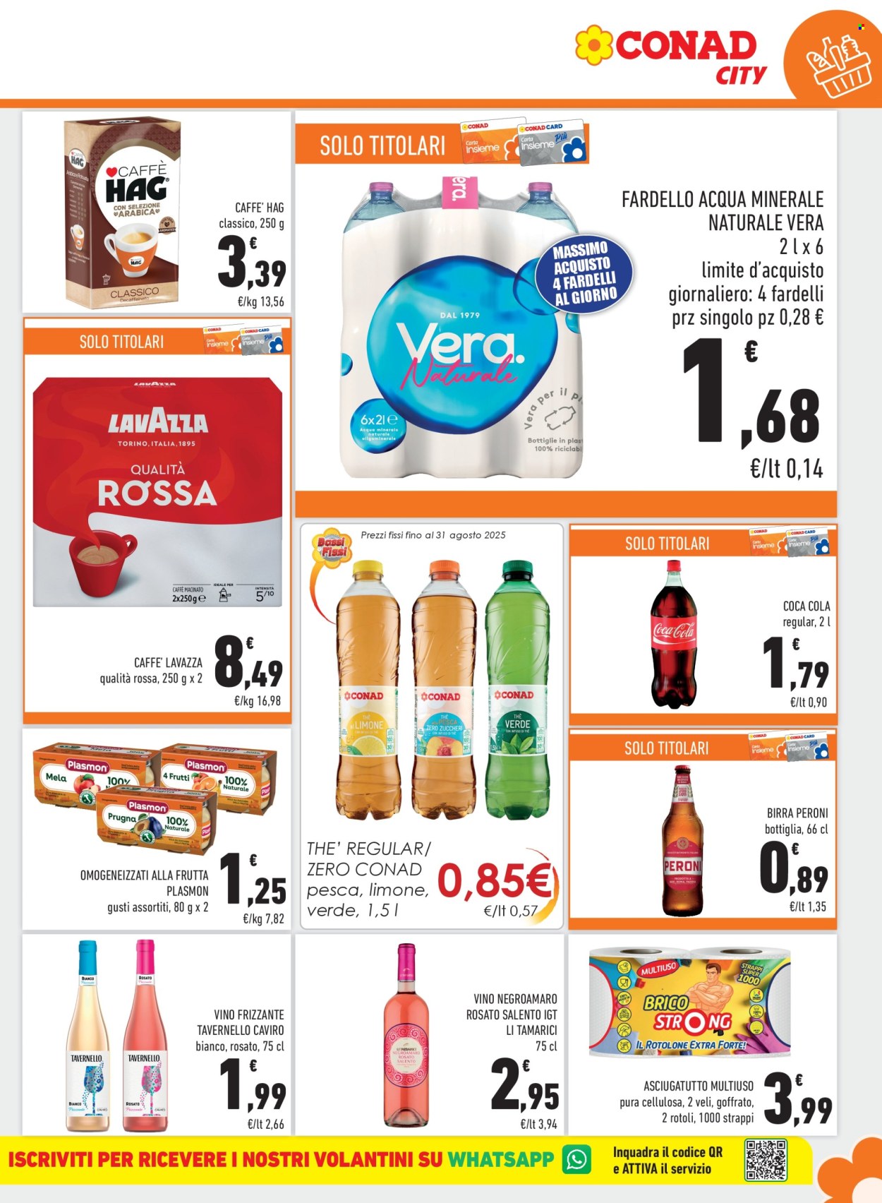Volantino Conad City - 21/8/2025 - 26/8/2025. Pagina 7