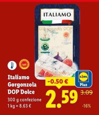 Italiamo Gorgonzola DOP Dolce