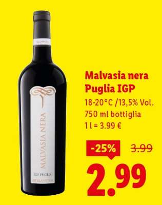 Malvasia Nera Puglia IGP