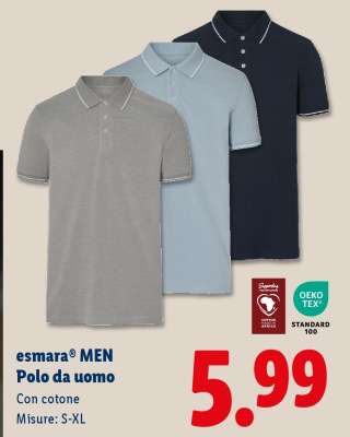 esmara® MEN Polo da uomo