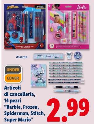 Articoli di cancelleria, 14 pezzi