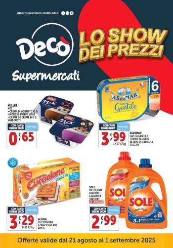 Volantino Deco - 21/8/2025 - 1/9/2025.