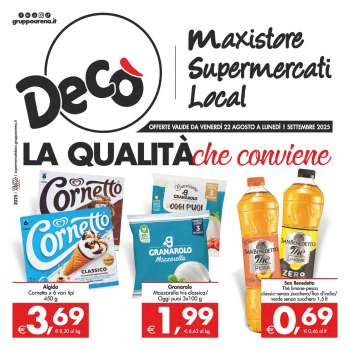 Volantino Deco - 22/8/2025 - 1/9/2025.