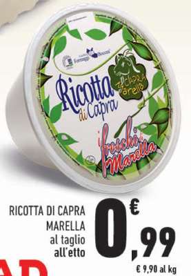 RICOTTA DI CAPRA MARELLA