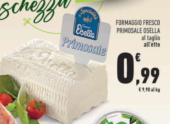 Formaggio Fresco Primosale Osella