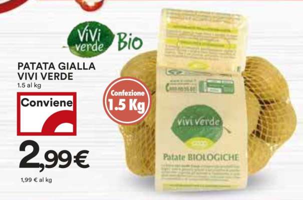 PATATA GIALLA VIVI VERDE