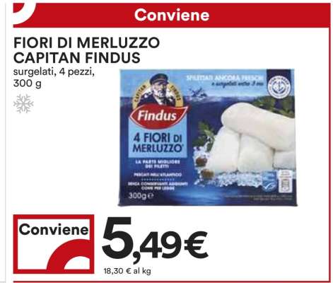 Fiori di Merluzzo Capitan Findus