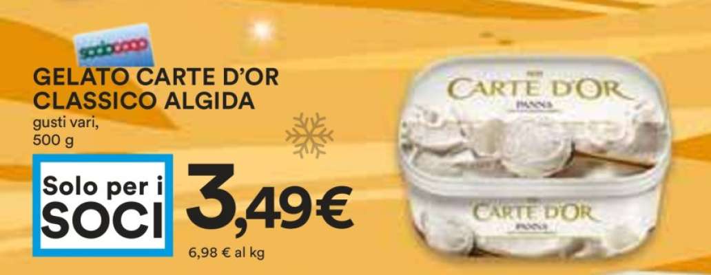 Gelato Carte d’Or Classico Algida