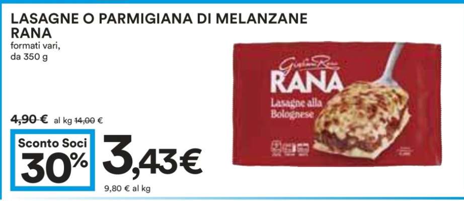 Lasagne o Parmigiana di Melanzane Rana