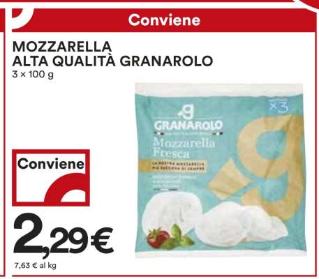 Mozzarella Alta Qualità Granarolo