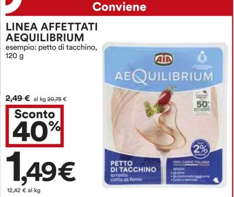 LINEA AFFETTATI AEQUILIBRIUM