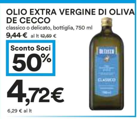 Olio Extra Vergine di Oliva De Cecco