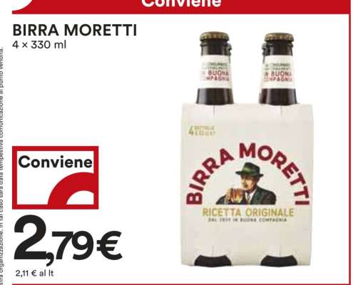 BIRRA MORETTI