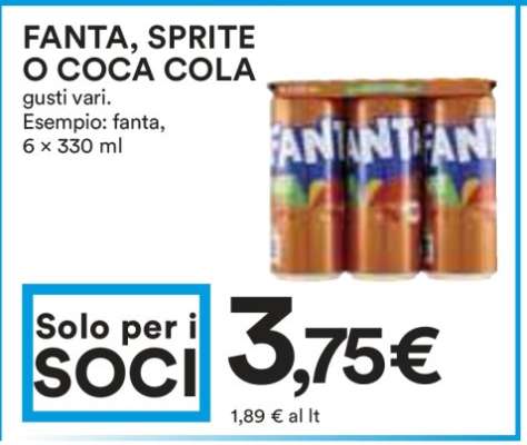 FANTA, SPRITE O COCA COLA