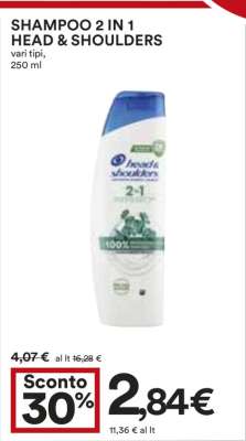 Shampoo 2 in 1 Head&Shoulders