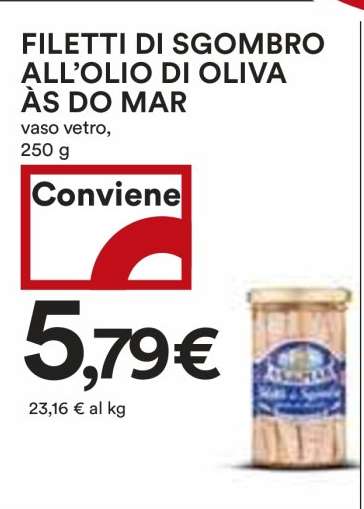 FILETTI DI SGOMBRO ALL’OLIO DI OLIVA ÀS DO MAR