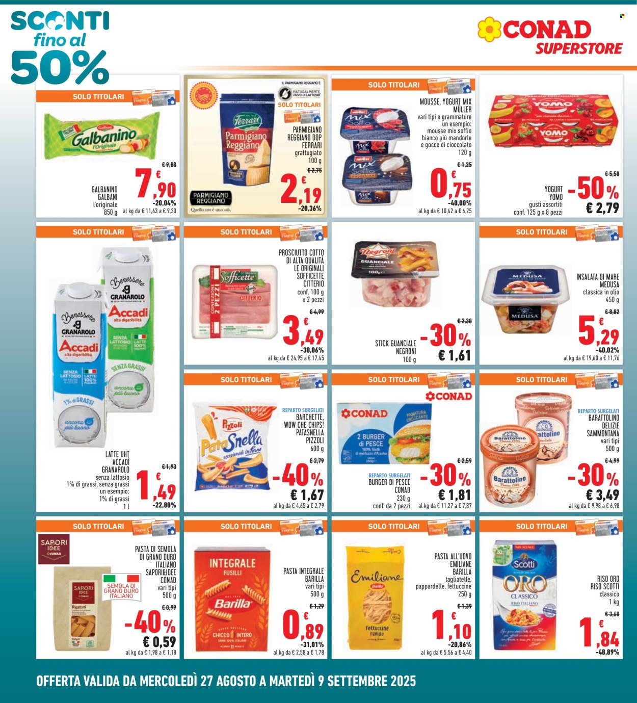 Volantino Conad - 27/8/2025 - 9/9/2025. Pagina 2