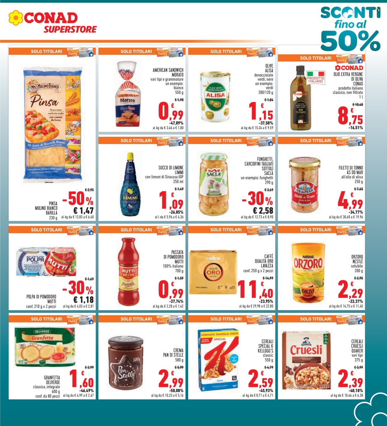 Volantino Conad - 27/8/2025 - 9/9/2025. Pagina 3