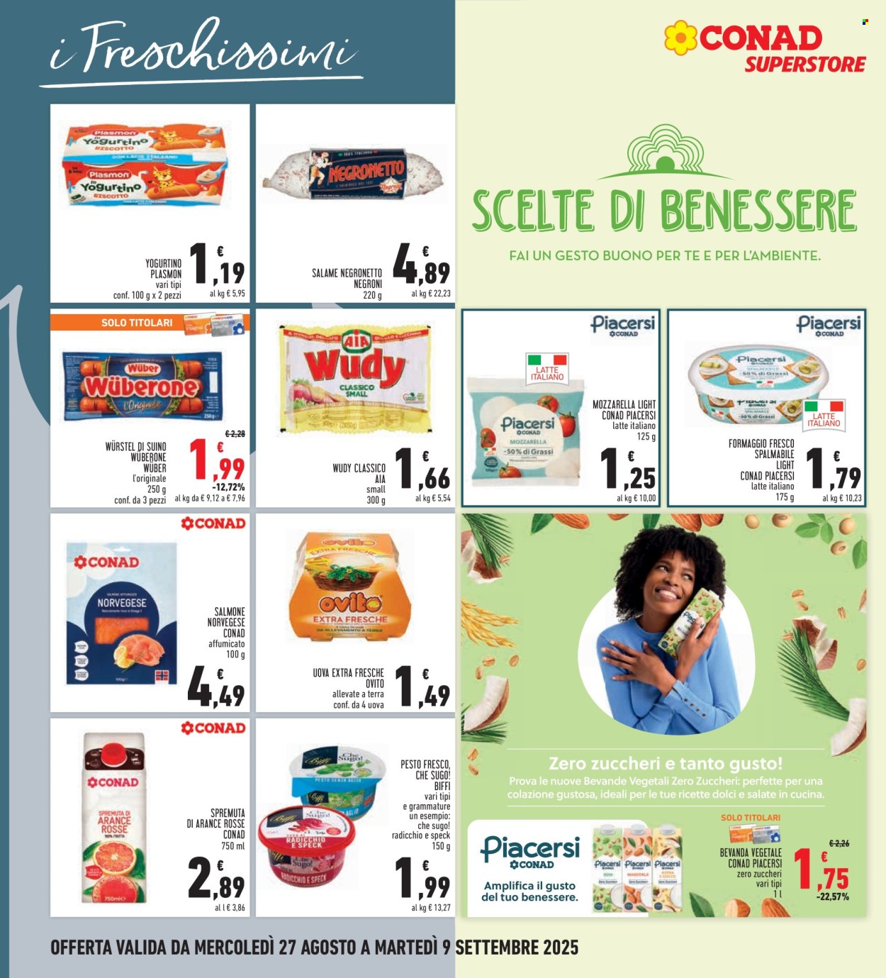 Volantino Conad - 27/8/2025 - 9/9/2025. Pagina 12