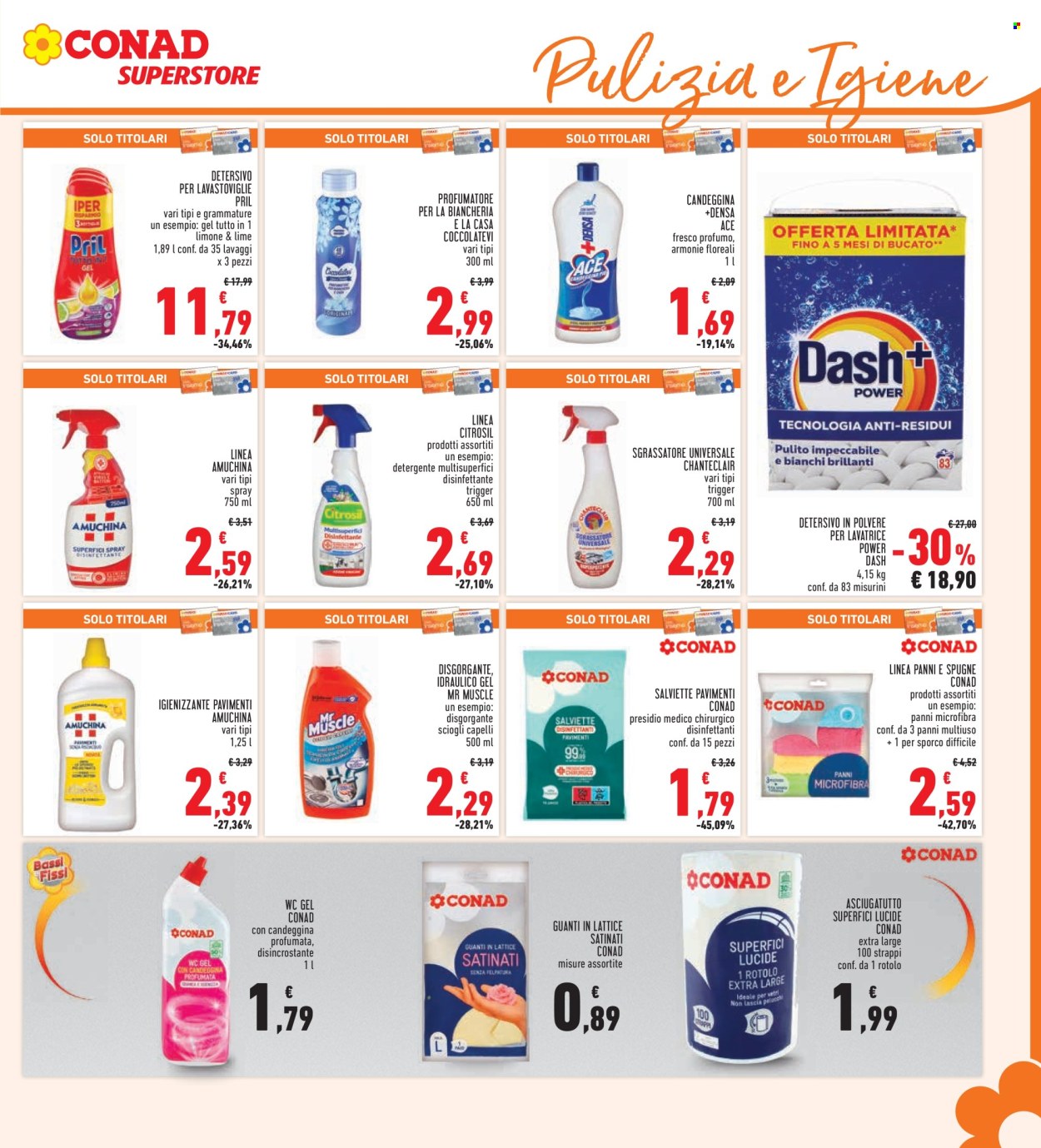 Volantino Conad - 27/8/2025 - 9/9/2025. Pagina 23