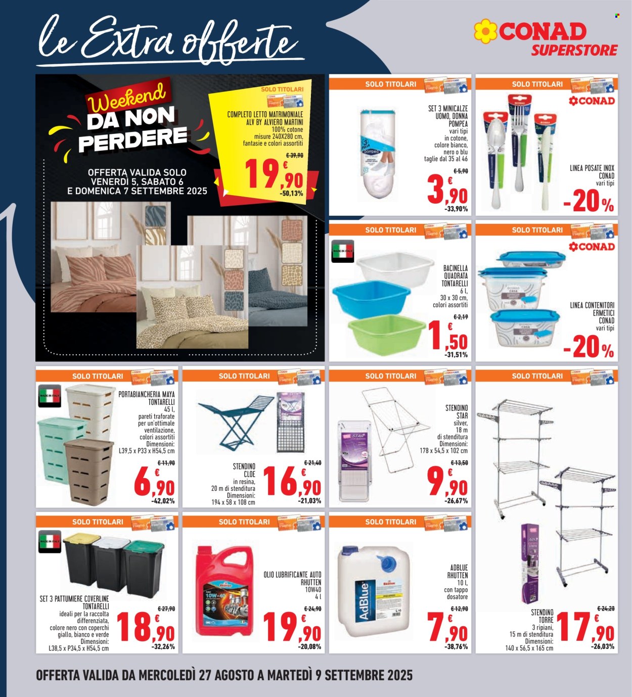 Volantino Conad - 27/8/2025 - 9/9/2025. Pagina 26