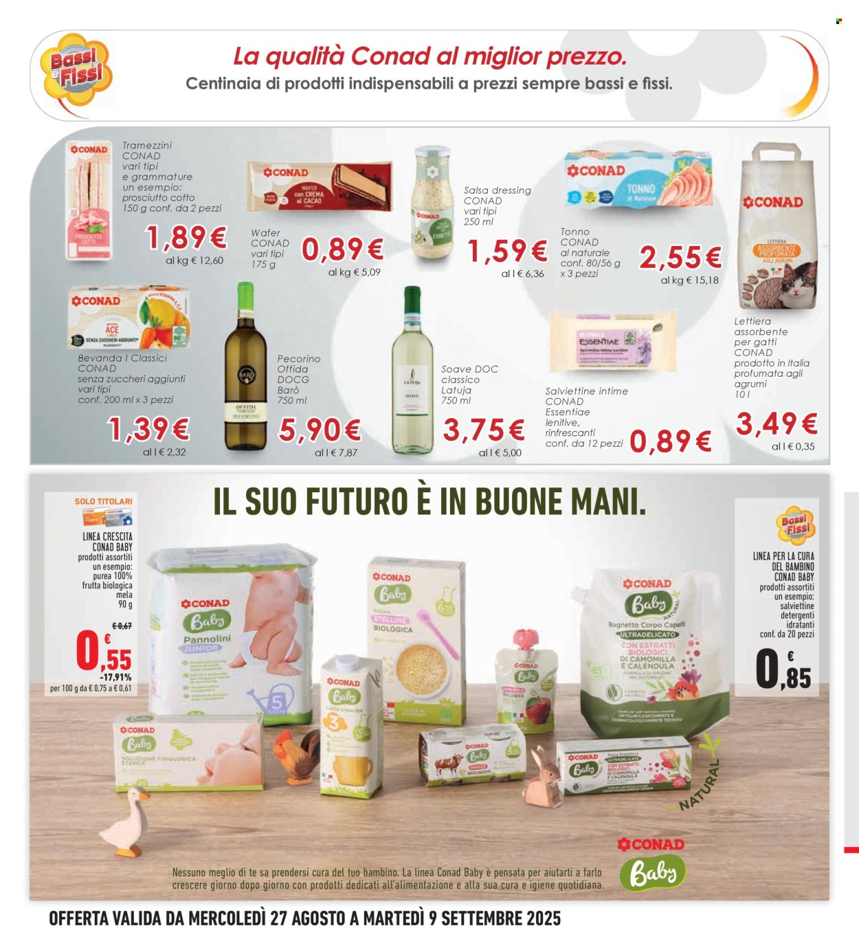 Volantino Conad - 27/8/2025 - 9/9/2025. Pagina 30