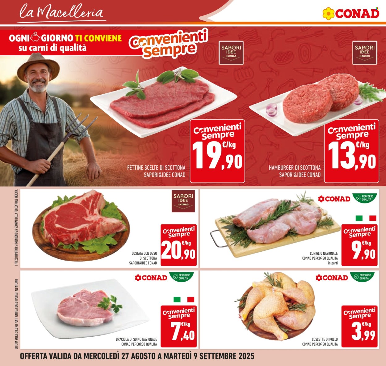 Volantino Conad - 27/8/2025 - 9/9/2025. Pagina 8