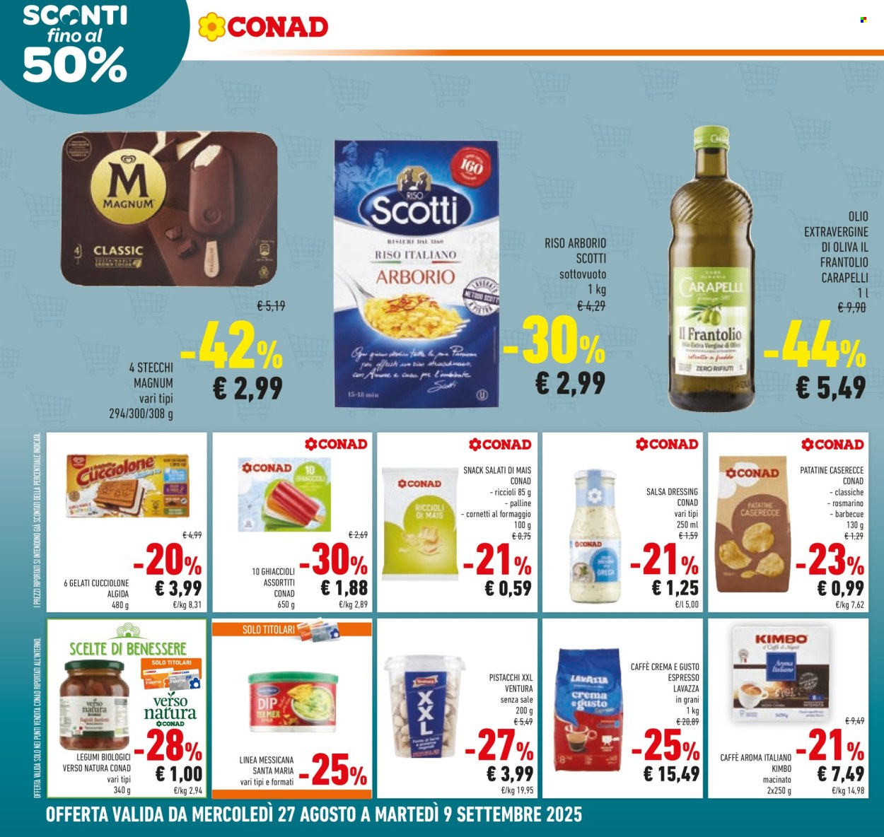 Volantino Conad - 27/8/2025 - 9/9/2025. Pagina 16