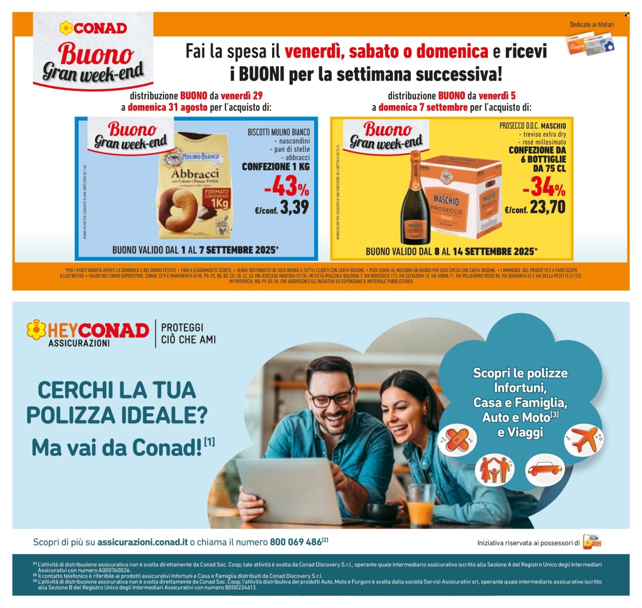 Volantino Conad - 27/8/2025 - 9/9/2025. Pagina 21