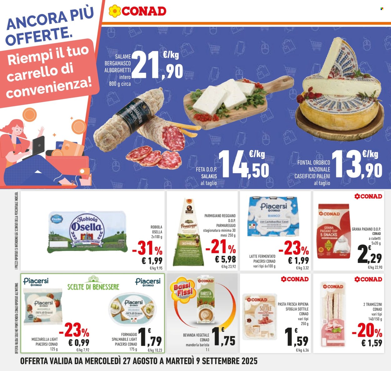 Volantino Conad - 27/8/2025 - 9/9/2025. Pagina 22