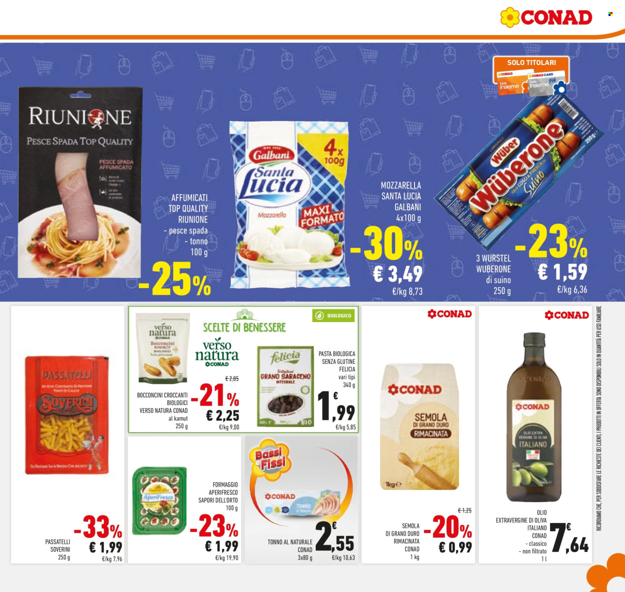 Volantino Conad - 27/8/2025 - 9/9/2025. Pagina 23