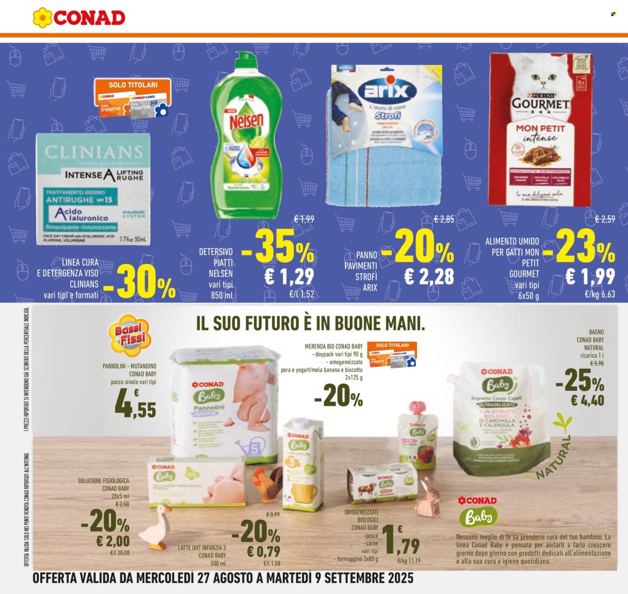 Volantino Conad - 27/8/2025 - 9/9/2025. Pagina 28