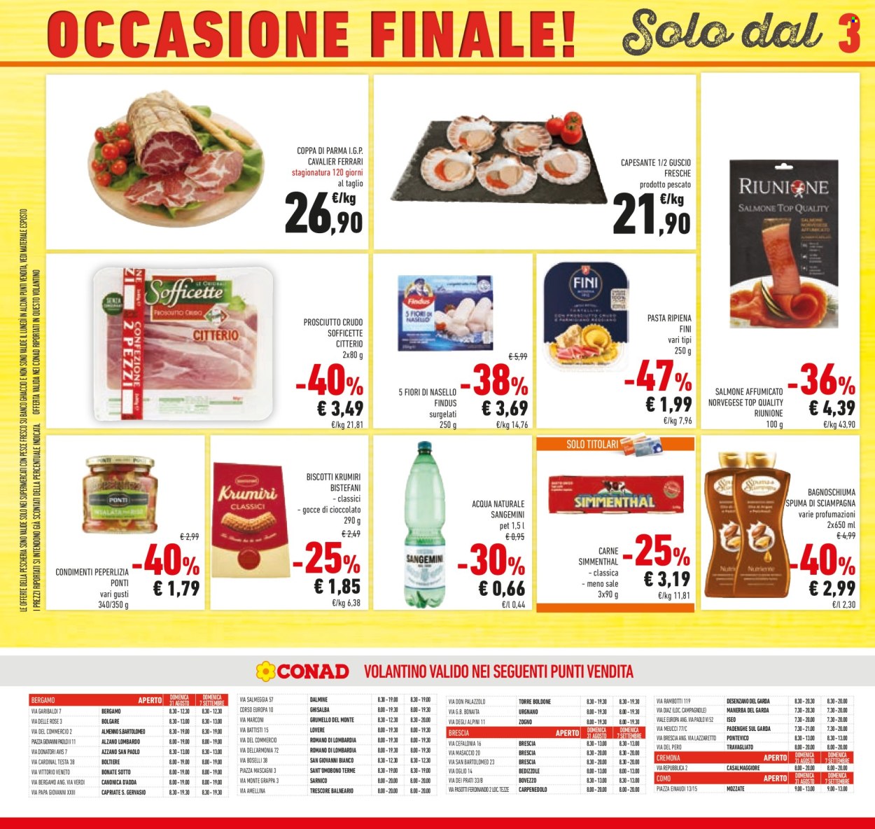 Volantino Conad - 27/8/2025 - 9/9/2025. Pagina 36