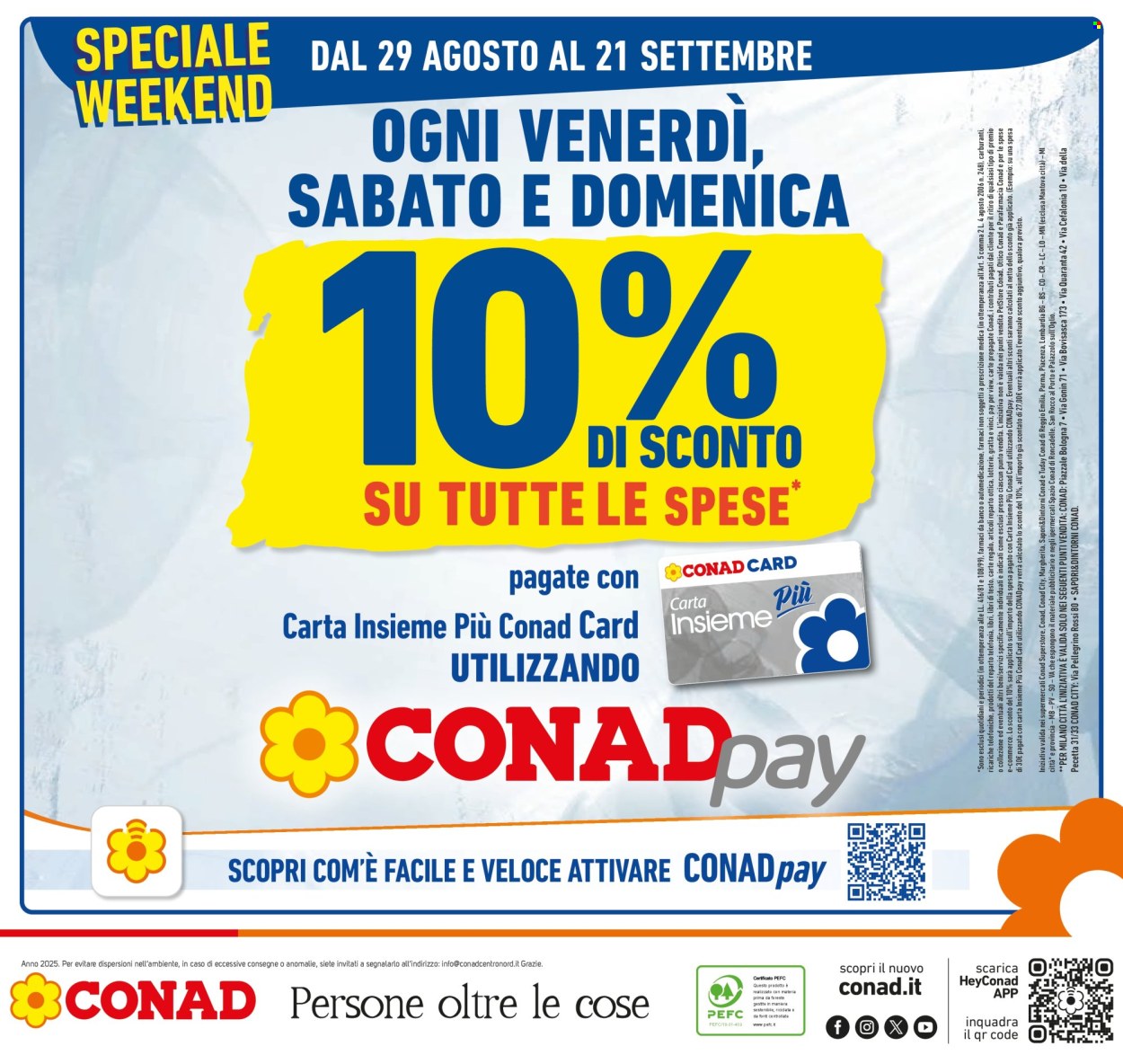 Volantino Conad - 27/8/2025 - 9/9/2025. Pagina 38
