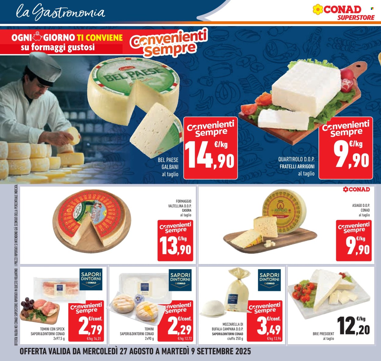 Volantino Conad Superstore - 27/8/2025 - 9/9/2025. Pagina 12