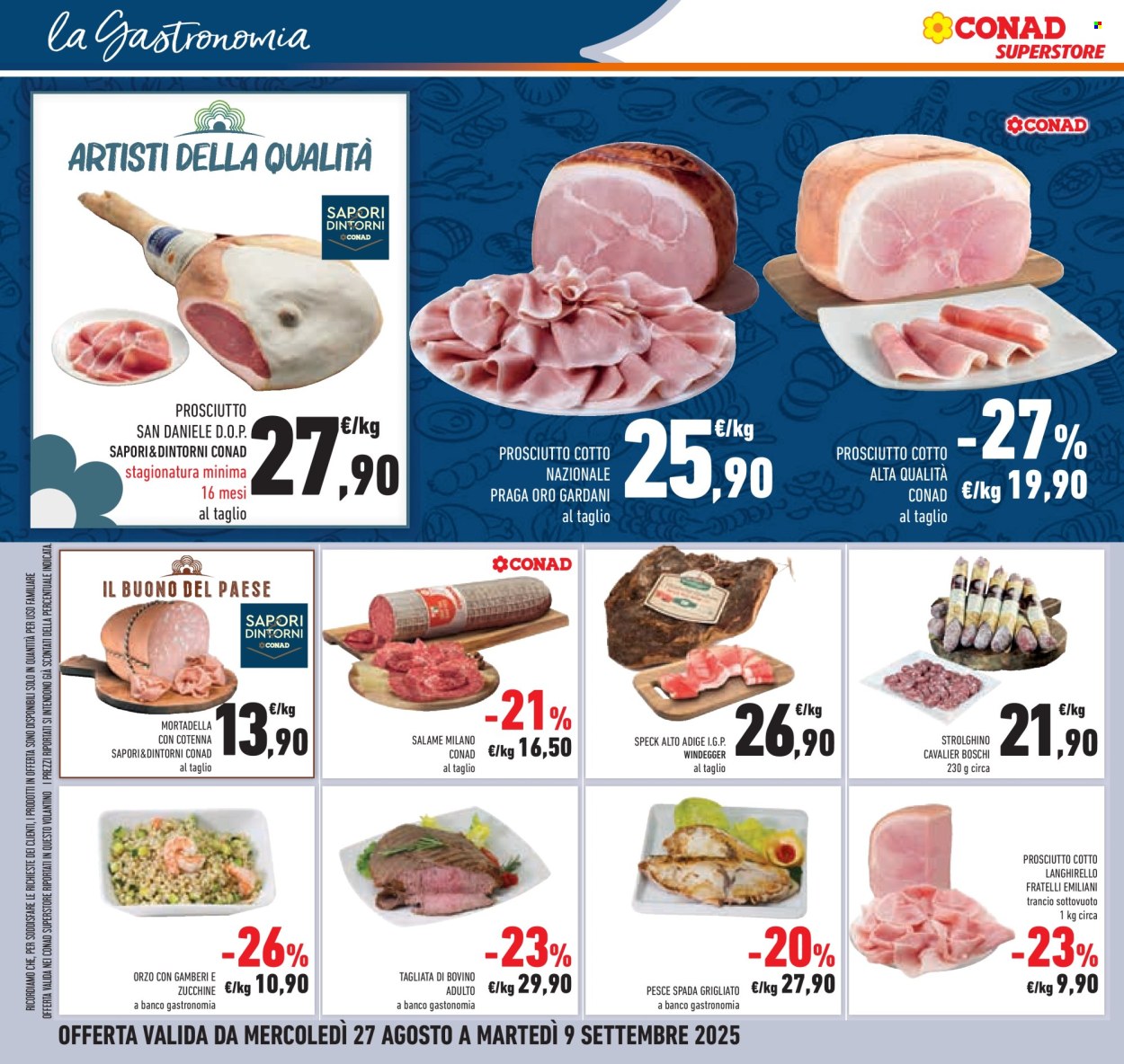 Volantino Conad Superstore - 27/8/2025 - 9/9/2025. Pagina 14