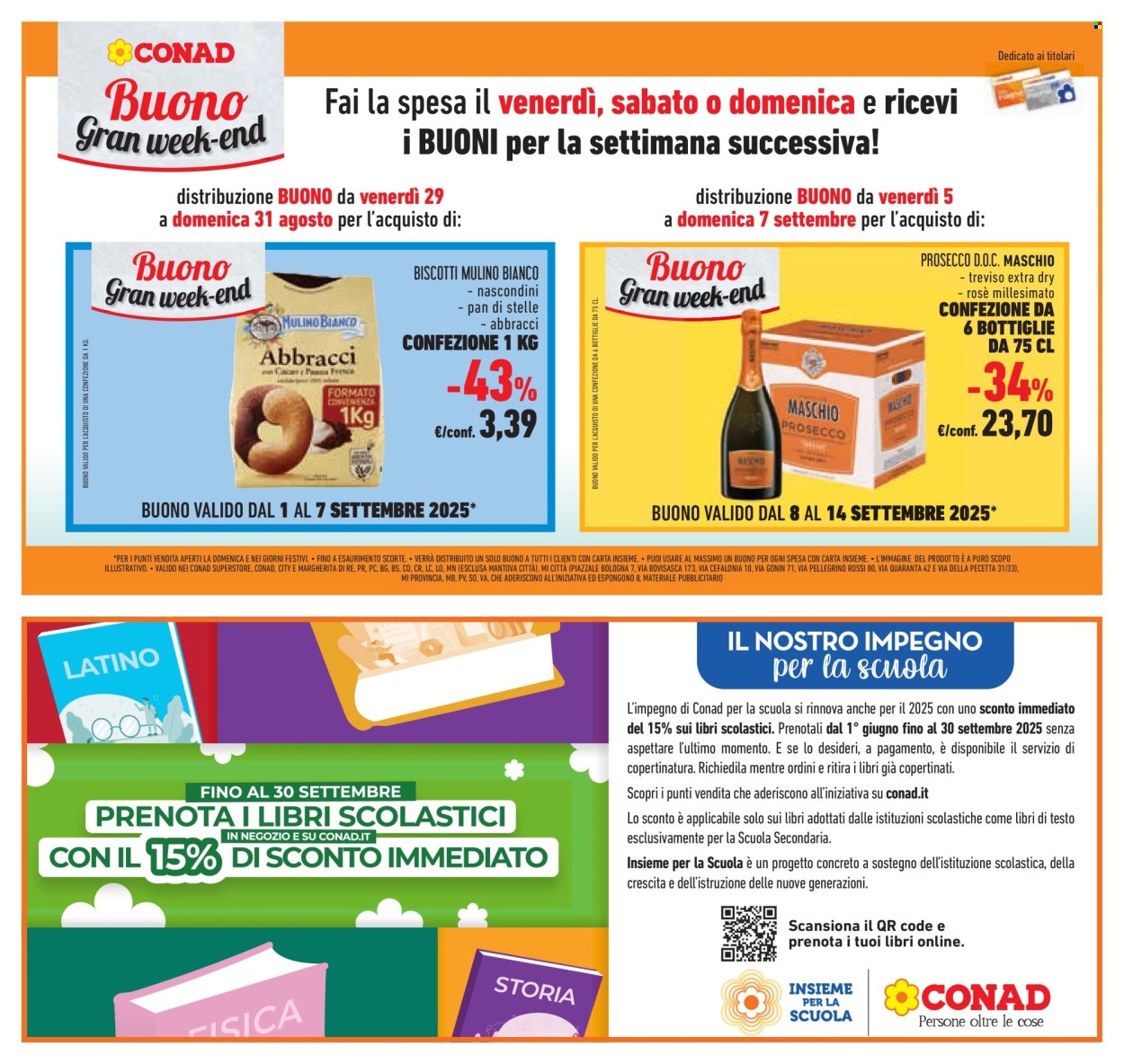 Volantino Conad Superstore - 27/8/2025 - 9/9/2025. Pagina 15