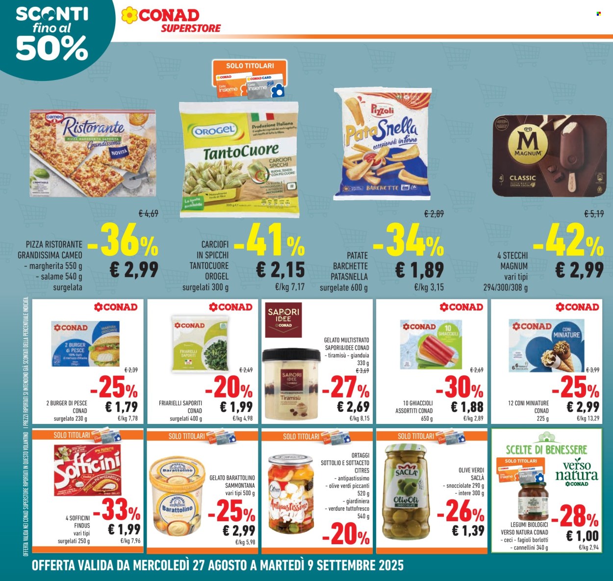 Volantino Conad Superstore - 27/8/2025 - 9/9/2025. Pagina 20