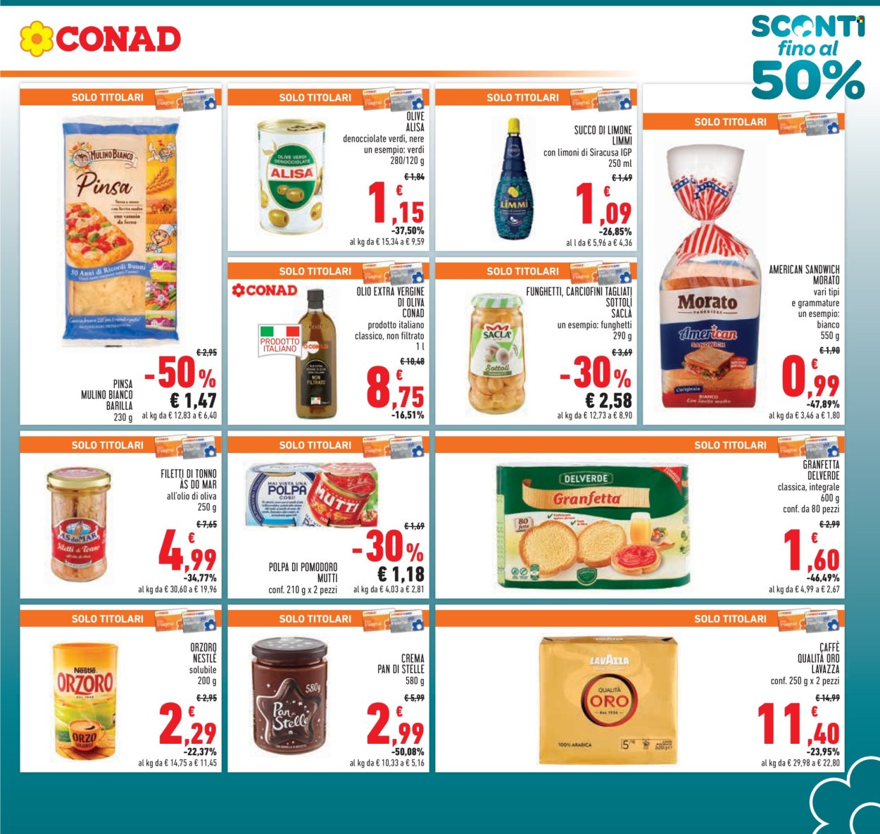 Volantino Conad - 27/8/2025 - 9/9/2025. Pagina 3