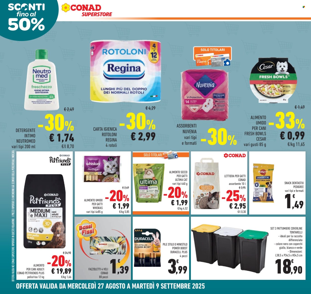 Volantino Conad Superstore - 27/8/2025 - 9/9/2025. Pagina 26