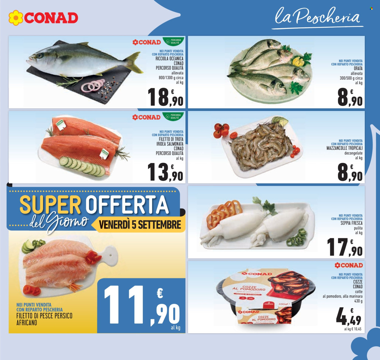 Volantino Conad - 27/8/2025 - 9/9/2025. Pagina 7
