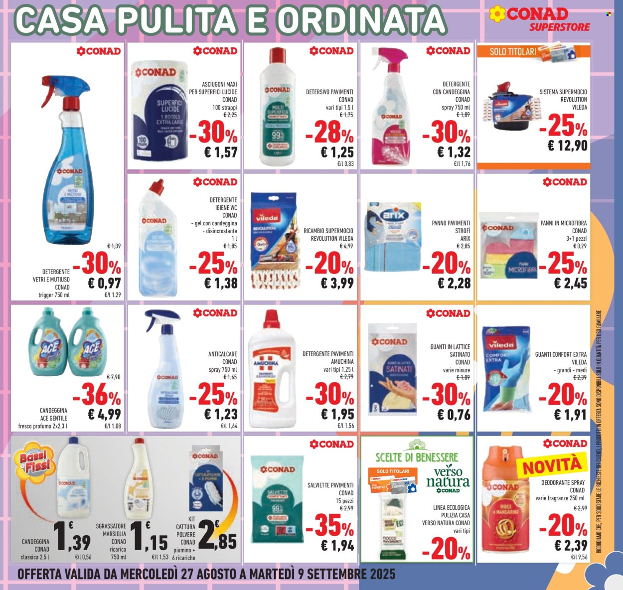 Volantino Conad Superstore - 27/8/2025 - 9/9/2025. Pagina 29