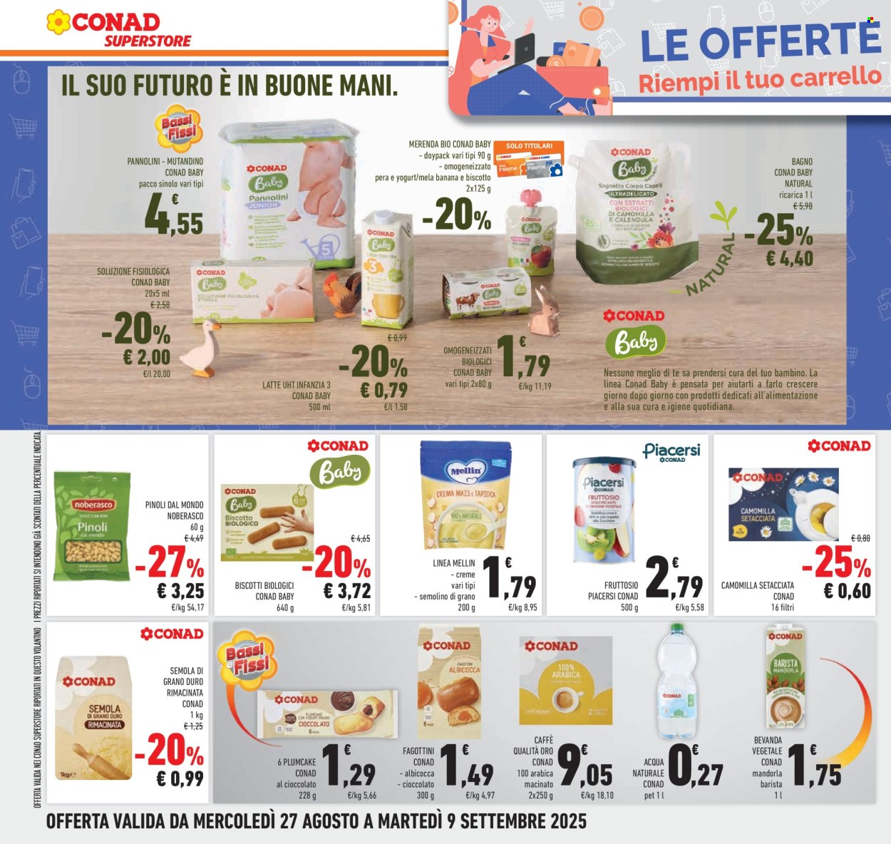 Volantino Conad Superstore - 27/8/2025 - 9/9/2025. Pagina 32