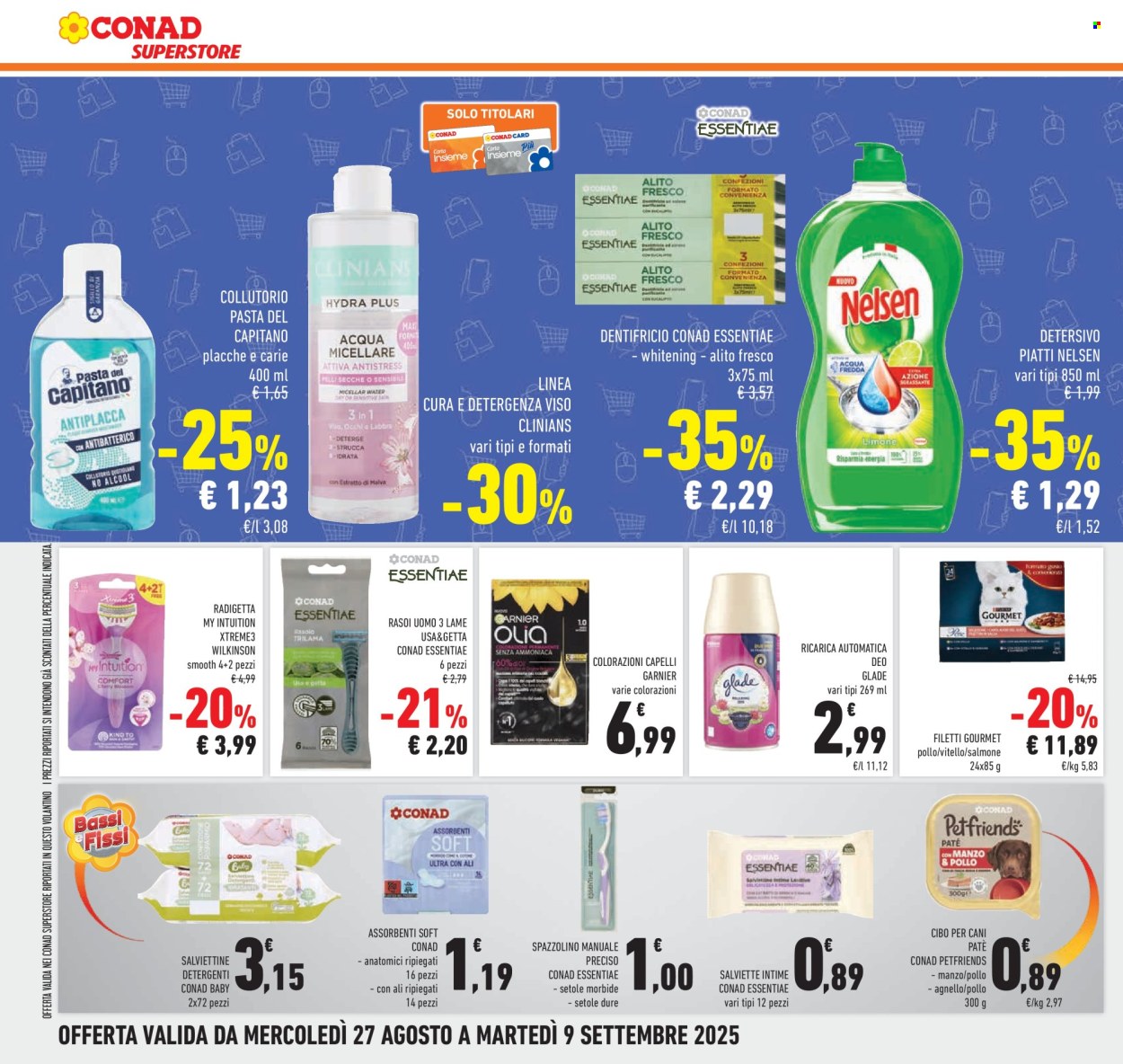 Volantino Conad Superstore - 27/8/2025 - 9/9/2025. Pagina 34