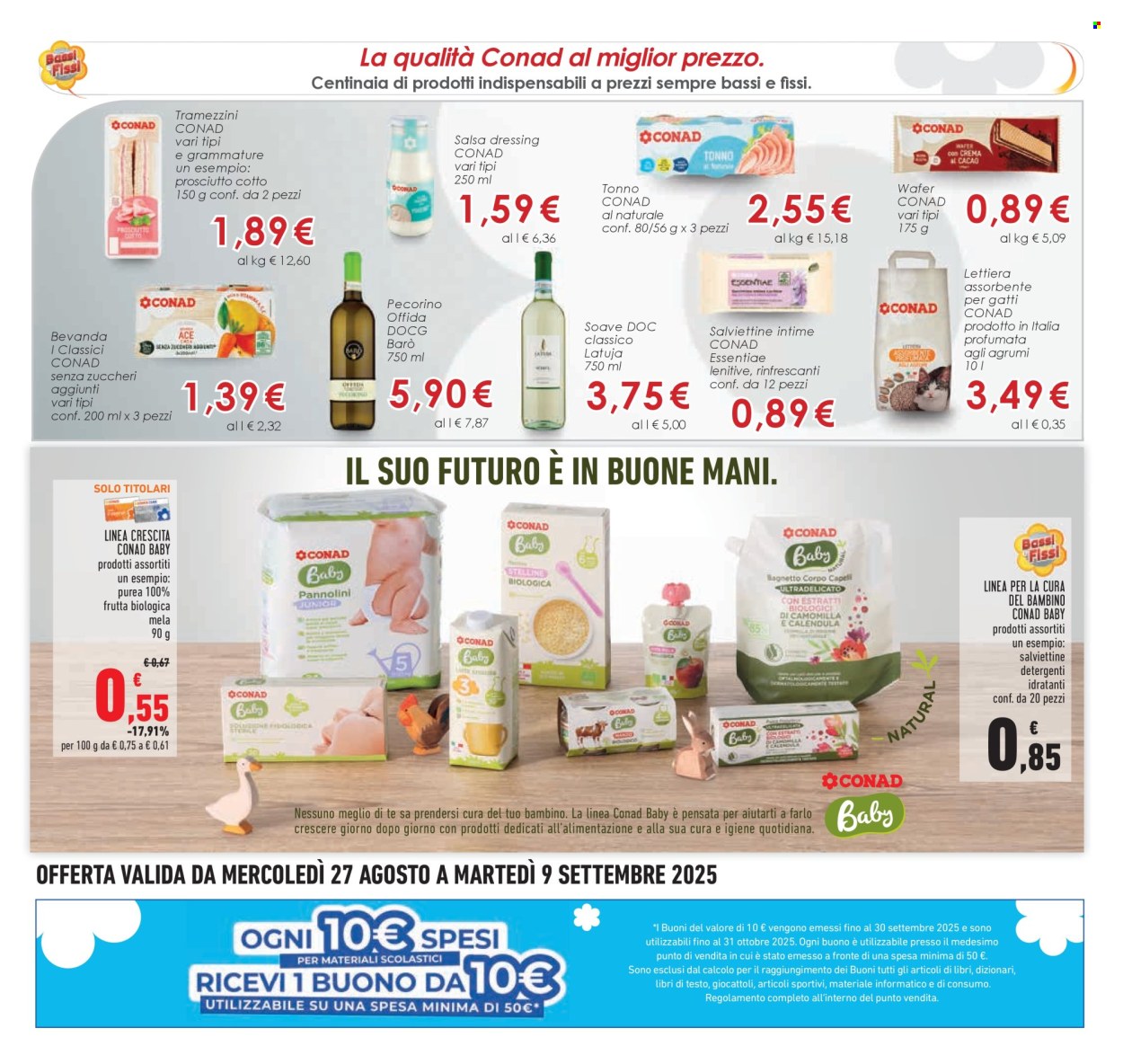 Volantino Conad - 27/8/2025 - 9/9/2025. Pagina 15