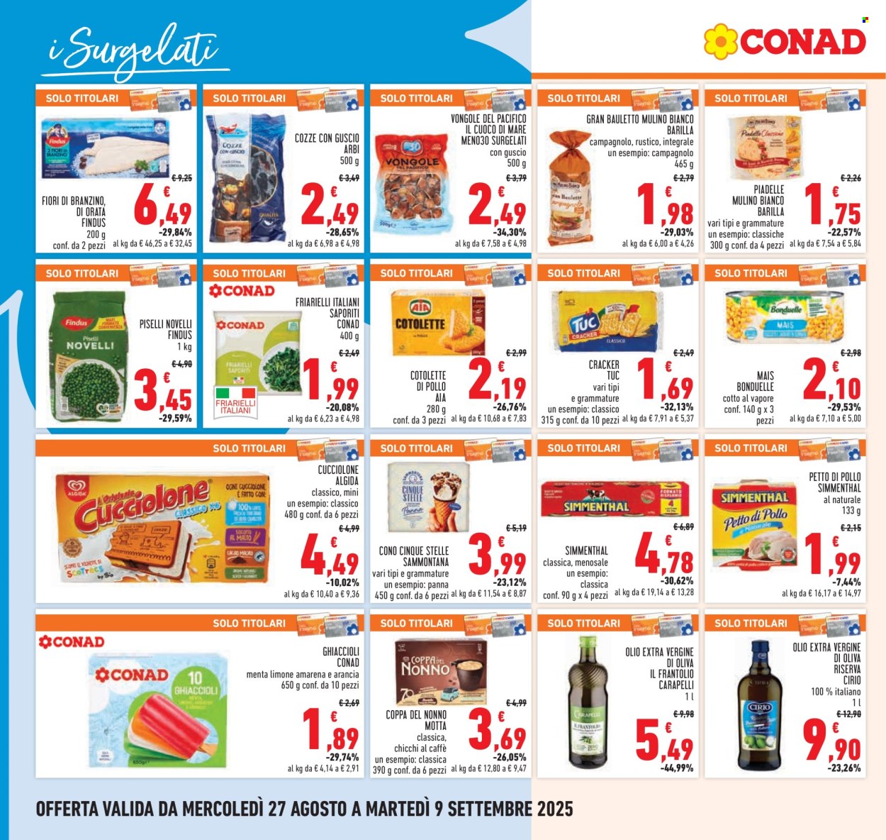 Volantino Conad - 27/8/2025 - 9/9/2025. Pagina 16