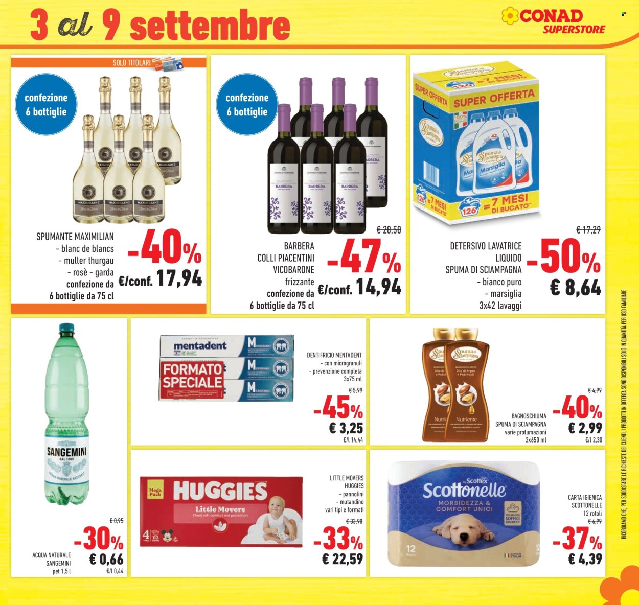 Volantino Conad Superstore - 27/8/2025 - 9/9/2025. Pagina 41