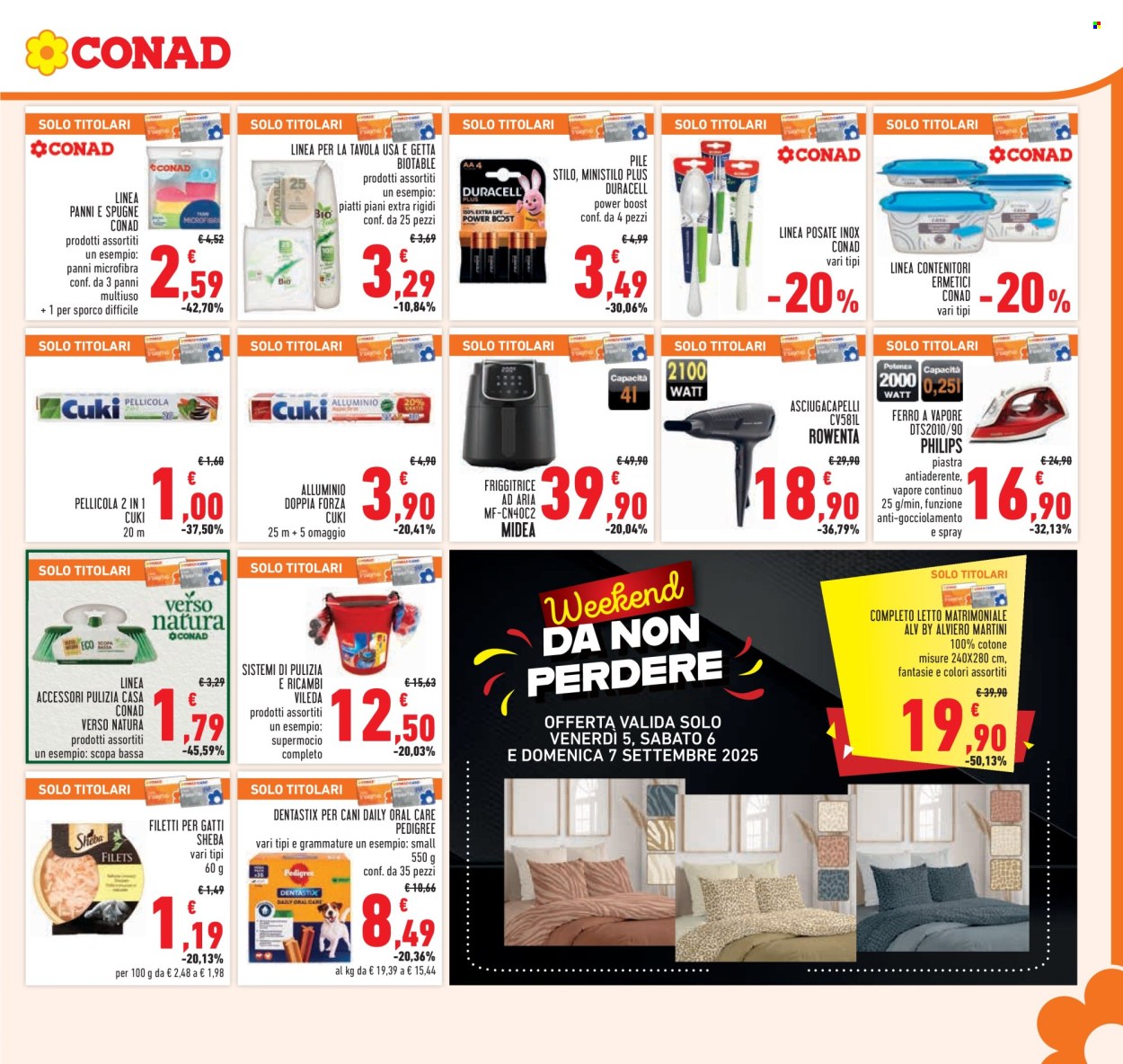 Volantino Conad - 27/8/2025 - 9/9/2025. Pagina 21